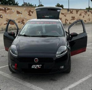 Copri Targa personalizzata Grande Punto Club